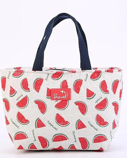 Charming Flamingo Insulated Lunch Tote - Stylish Mealtime Companion