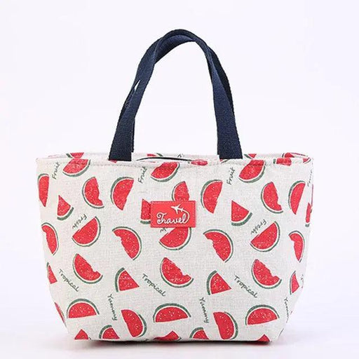 Flamingo Charm Lunch Bag by Brivilas