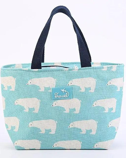 Charming Flamingo Insulated Lunch Tote - Stylish Mealtime Companion