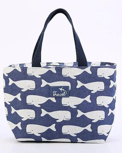 Charming Flamingo Insulated Lunch Tote - Stylish Mealtime Companion