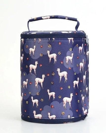 Charming Flamingo Insulated Lunch Tote - Stylish Mealtime Companion