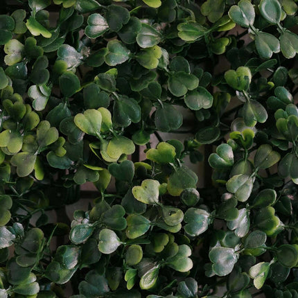 AliKopy 11 Sq Ft Dark Green Boxwood Hedge Mat - 4 Durable Panels