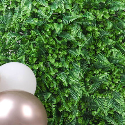 AliKopy 12 Sq. ft. UV Protected Artificial Greenery Wall Panels