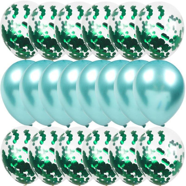 Elegant Confetti Balloon Decoration Ensemble - Elevate Your Celebrations with Style