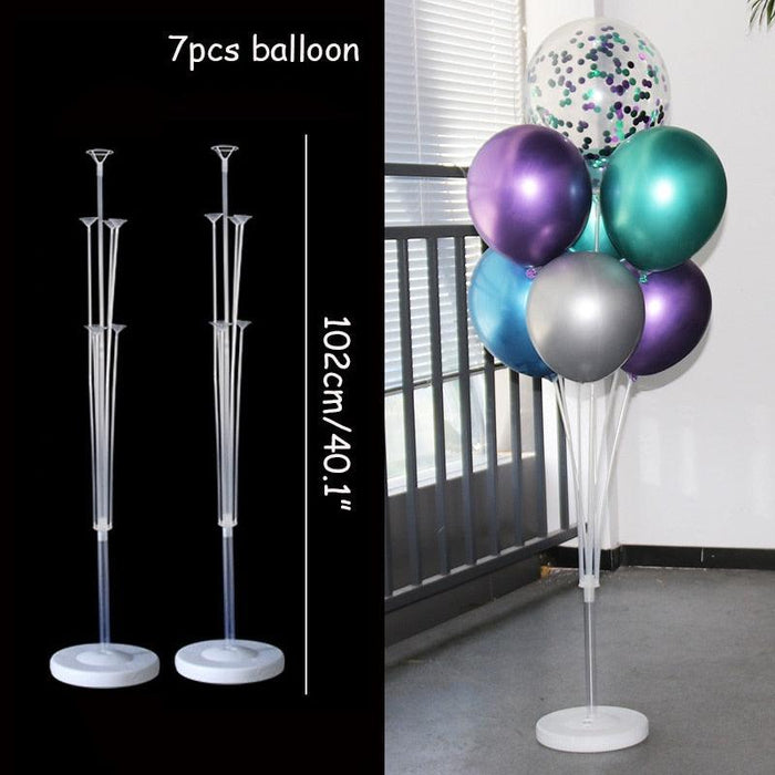 Deluxe Confetti Balloon Display Set - Elevate Your Event with Sophistication