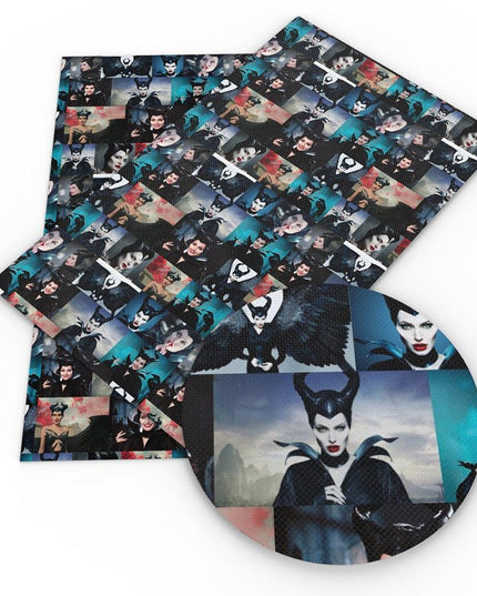 Villains' Elegance: Exquisite Faux Leather Crafting Sheets