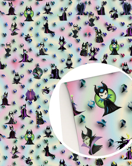 Villains' Elegance: Exquisite Faux Leather Crafting Sheets