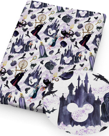 Villains' Elegance: Exquisite Faux Leather Crafting Sheets