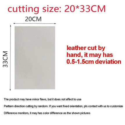 Villains' Elegance: Exquisite Faux Leather Crafting Sheets