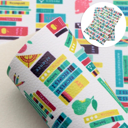 Chic Lychee Faux Leather Crafting Kit for Trendy DIY Back-to-School Projects