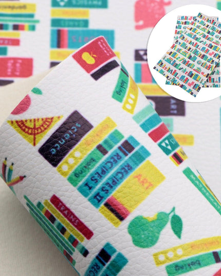 Chic Lychee Faux Leather Crafting Kit for Trendy DIY Back-to-School Projects