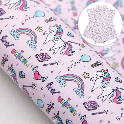 Chic Lychee Faux Leather Crafting Kit for Trendy DIY Back-to-School Projects