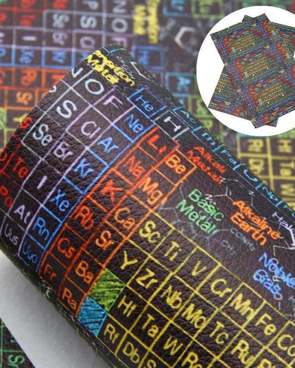 Chic Lychee Faux Leather Crafting Kit for Trendy DIY Back-to-School Projects