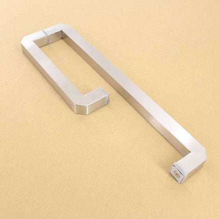 Luxurious Matte Black Bathroom Door Handle - Enhance Your Shower Space