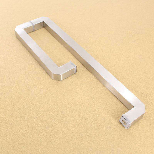 Luxurious Matte Black Bathroom Door Handle - Enhance Your Shower Space