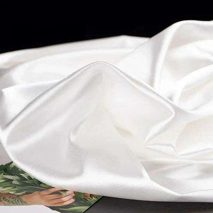 Vibrant Satin Fabric for Elegant Sewing and Crafting