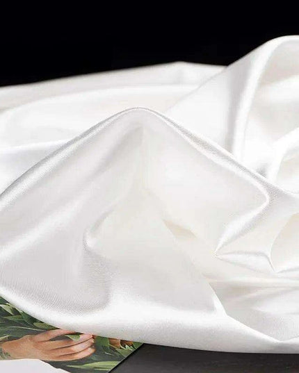 Vibrant Satin Fabric for Elegant Sewing and Crafting