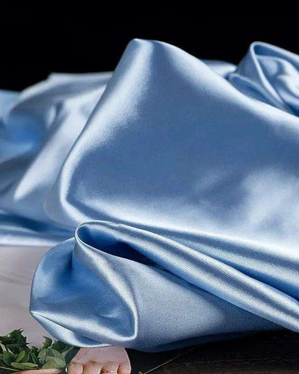 Vibrant Satin Fabric for Elegant Sewing and Crafting