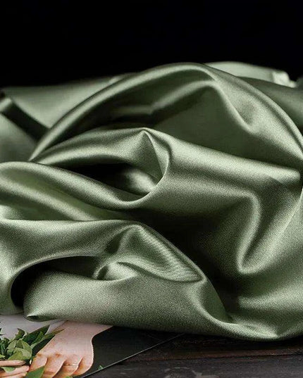 Vibrant Satin Fabric for Elegant Sewing and Crafting