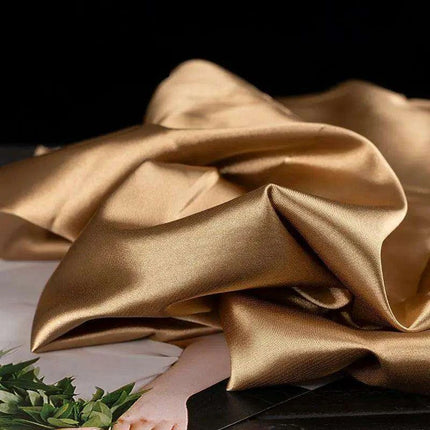 Vibrant Satin Fabric for Elegant Sewing and Crafting