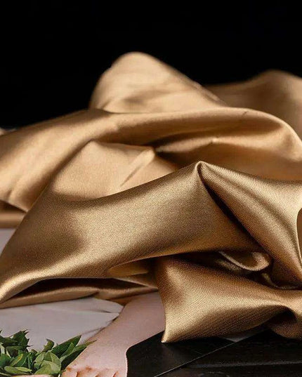Vibrant Satin Fabric for Elegant Sewing and Crafting