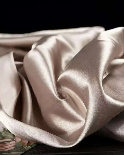 Vibrant Satin Fabric for Elegant Sewing and Crafting