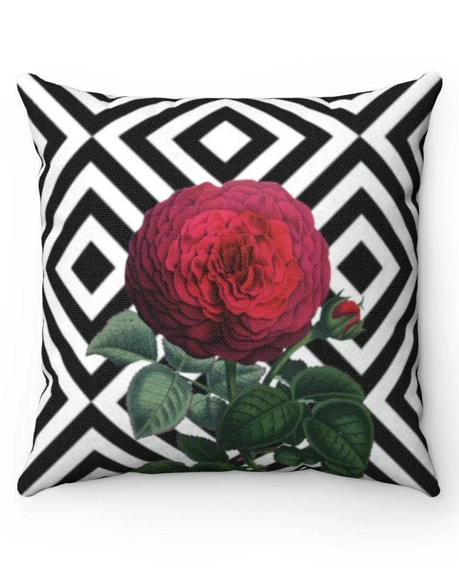 Elegant Dual-Sided Floral Throw Pillow Case for Stylish Interiors