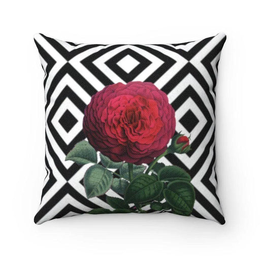 Floral Luxury Reversible Decorative Pillowcase with Vibrant Sublimation Printing