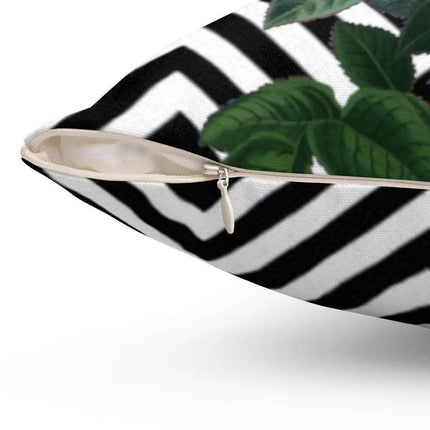 Elegant Dual-Sided Floral Throw Pillow Case for Stylish Interiors