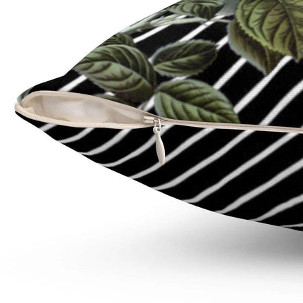 Reversible Camellia Luxe Decorative Pillow Cover