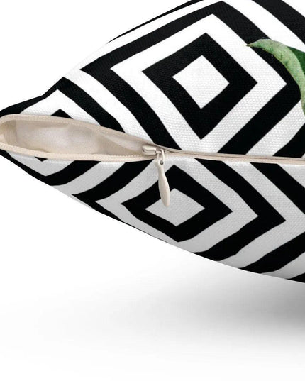 Elegant Dual-Sided Dahlia Floral Pillow Cover for Stylish Home Decor