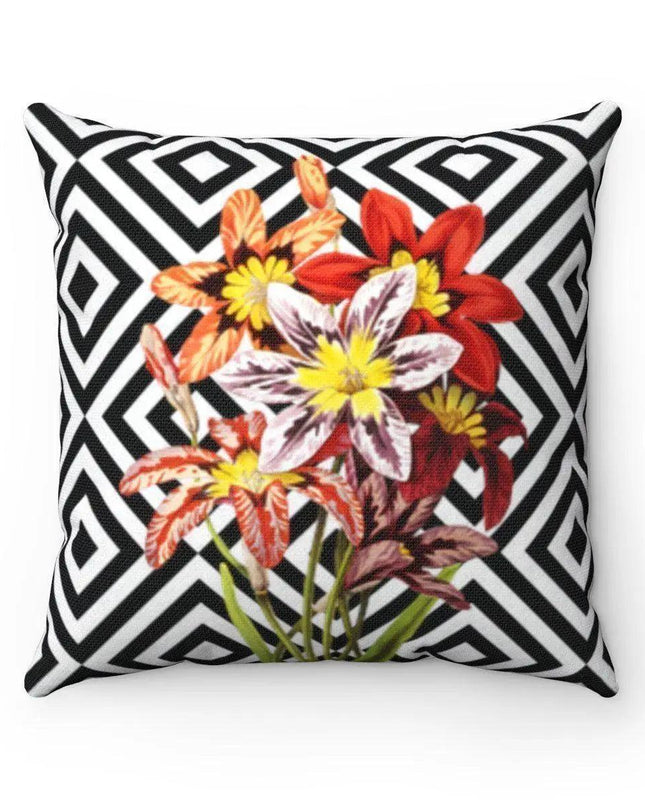 Chic Reversible Floral Pillow Cover for Stylish Home Decor