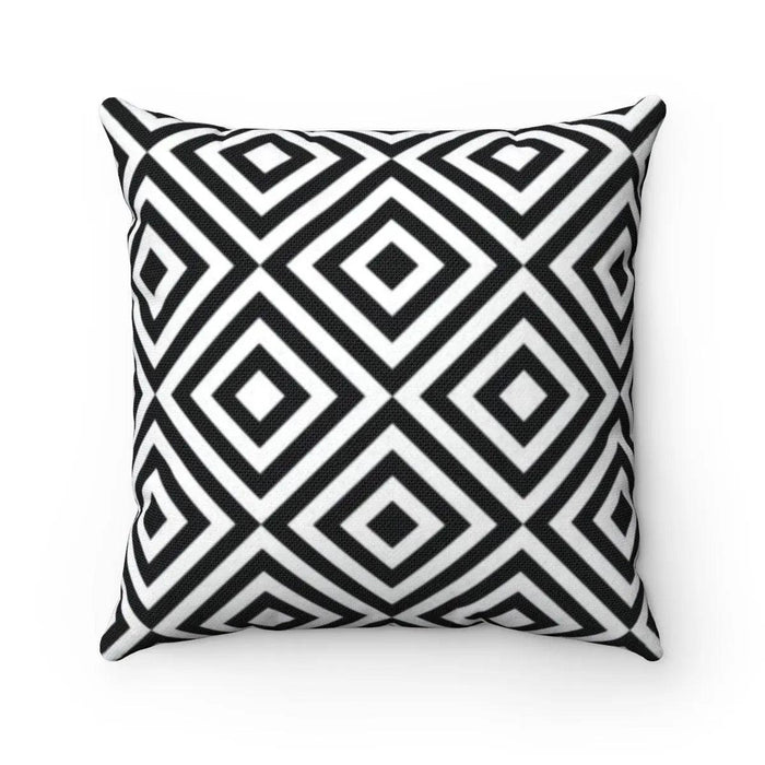 Luxury Floral Abstract Reversible Cushion Cover - Versatile Decor Solution