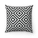 Luxury Floral Abstract Reversible Cushion Cover - Versatile Decor Solution