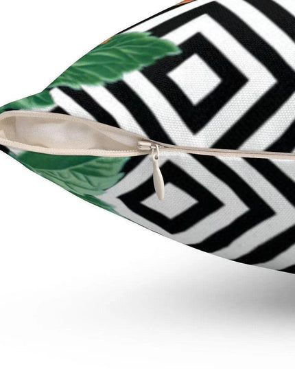 Chic Reversible Floral Cushion Cover