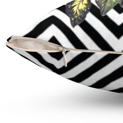 Elegant Dual-Sided Fruit Motif Pillow Cover with Vibrant Sublimation Design