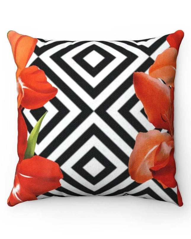 Lily Bloom Dual-Sided Decorative Pillow Cover