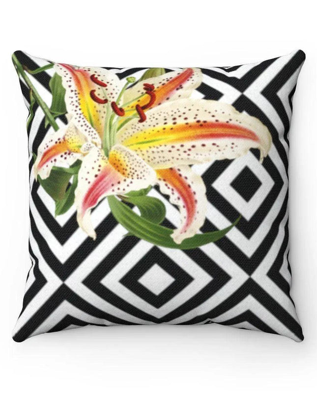 Reversible Floral Chic Pillow Cover by Luxe Lily