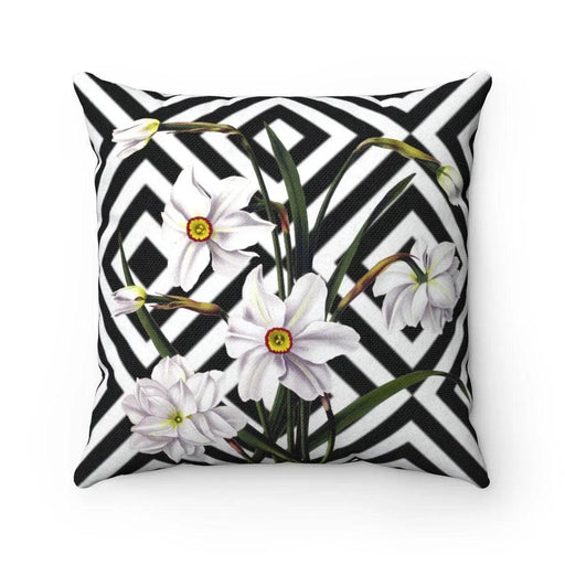 Luxurious Reversible Floral Cushion Cover with Versatile Design