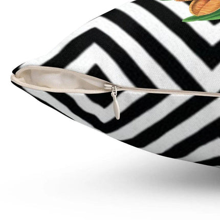 Elegant Dual-Sided Floral Pillowcase for Versatile Home Decor