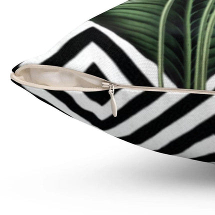 Elegant Dual-Sided Floral Decorative Cushion with Lively Designs