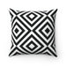 Luxurious 2-in-1 Reversible Cushion Cover with Humming Bird Design