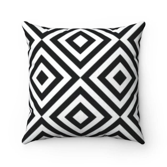 Luxurious Reversible Pillow Cover with Dual Prints