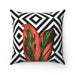 Luxurious Reversible Pillowcase with Vibrant Floral and Abstract Prints