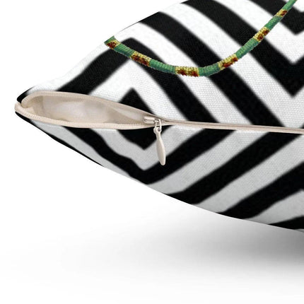 Reversible Luxe Patterned Pillow Cover