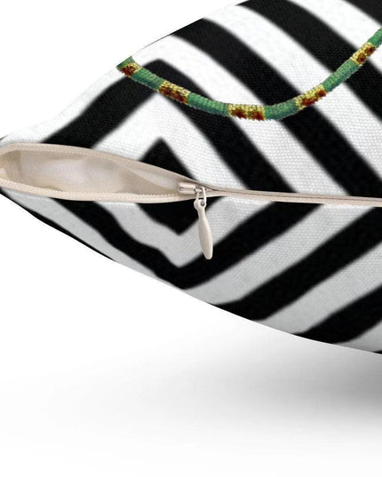 Reversible Luxe Patterned Pillow Cover