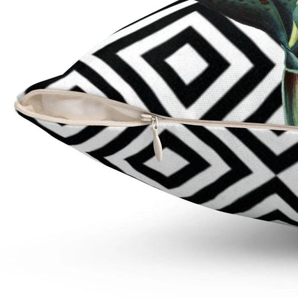 Orchid Elegance Reversible Floral Pillow Cover - Luxe Collection