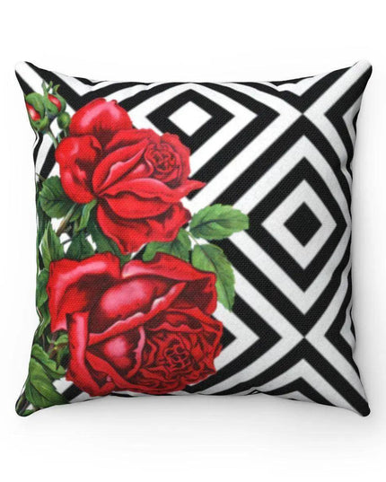 Reversible Elegant Botanica Rose Pillowcase for Chic Décor