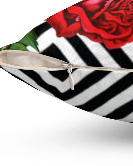 Reversible Elegant Botanica Rose Pillowcase for Chic Décor