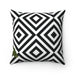 Luxurious Reversible Tulips Pillow Cover with Dual Print Designs